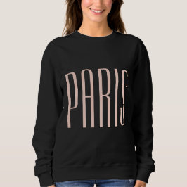 Moletom Paris France sweater pastel