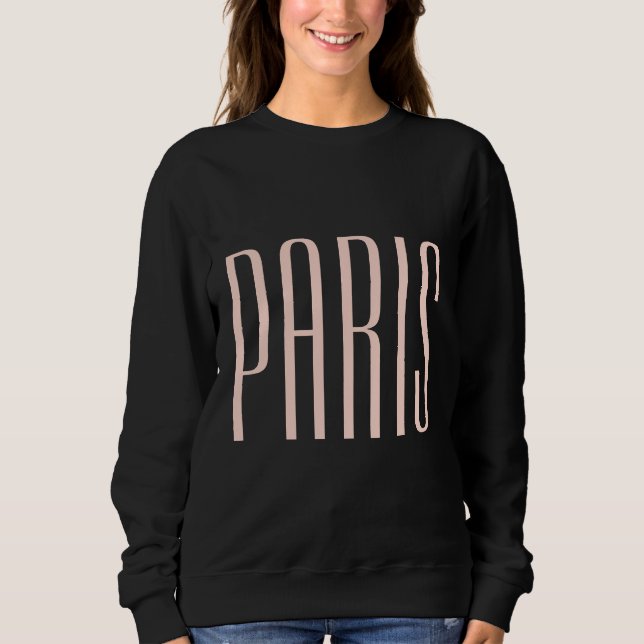 Moletom Paris France sweater pastel (Frente)