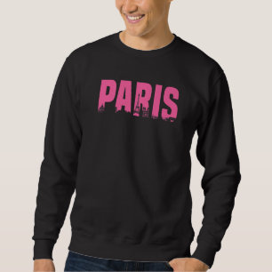 Moletom Paris francesa Torre Eiffel Mulheres França Premiu