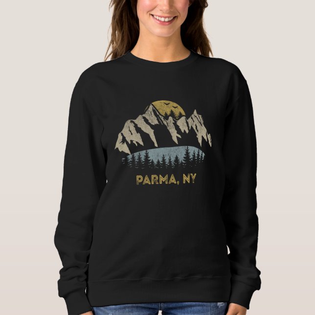 Moletom Parma New York Mountain Sunset NY (Frente)