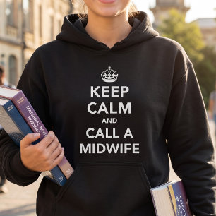 Moletom Paródia de Keep Calm Futuro Enfermeiro Parteira
