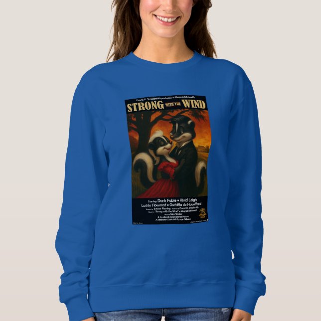 Moletom Paródia do Filme Força com o Vento (Frente)