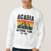 Parque Nacional Acadia, Maine Retro Vintage