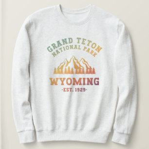 Moletom Parque Nacional Grand Teton Wyoming EUA Gradiente