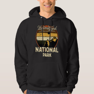 Moletom Parque Nacional Retro Yellowstone Esquiando Snowbo