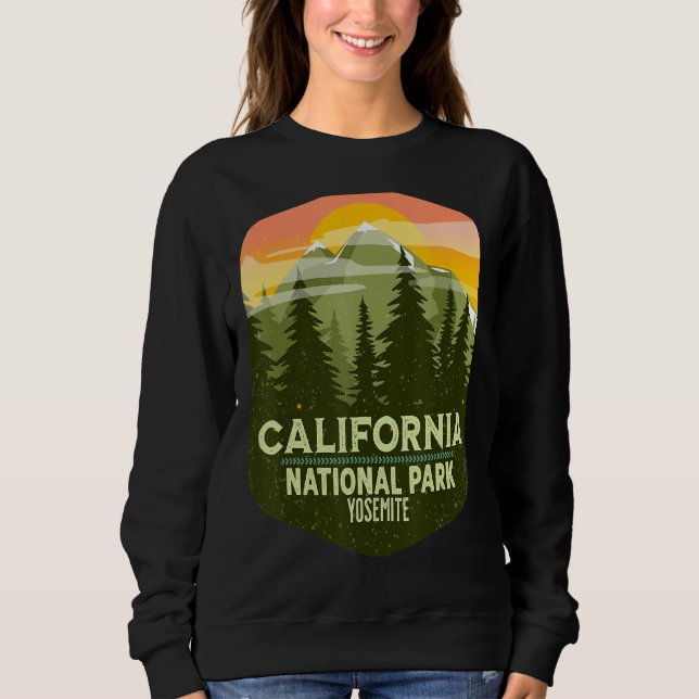 Moletom Parque Nacional Vintage Retro Yosemite (Frente)