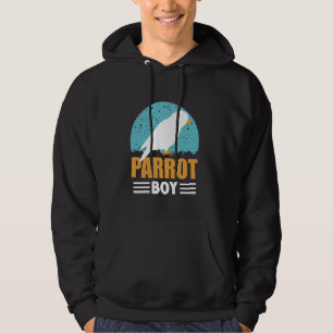 Moletom Parrot Boy Pet Cute Parrots Animal