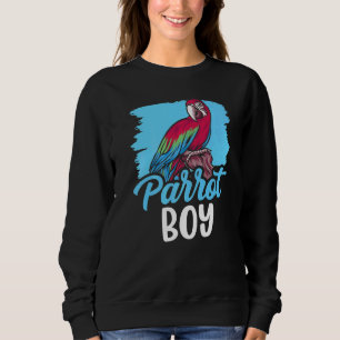 Moletom Parrot Boy Pet Cute Parrots Animal