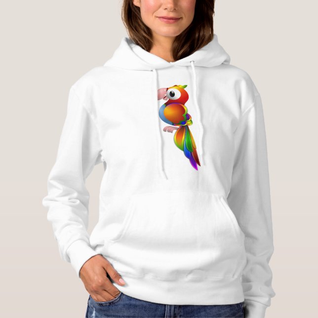 Moletom Parrot Womens Hoodie (Frente)