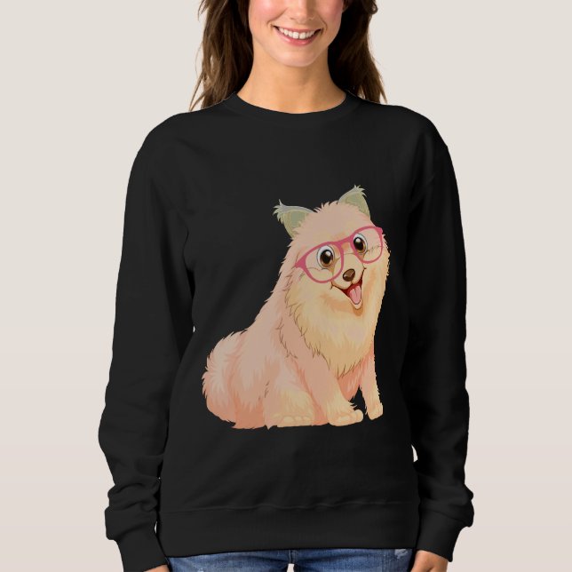 Moletom Partida Pomeraniana com Óculos (Frente)