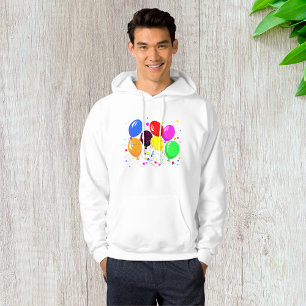 Moletom Partido Balões Mens Hoodie