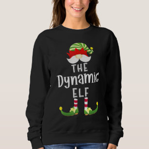 Moletom Partido Pajama de Natal do Grupo Elf Dinâmico
