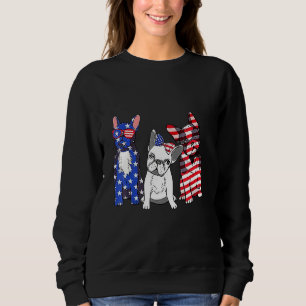 Moletom Partido Pitbull American Flag Holiday