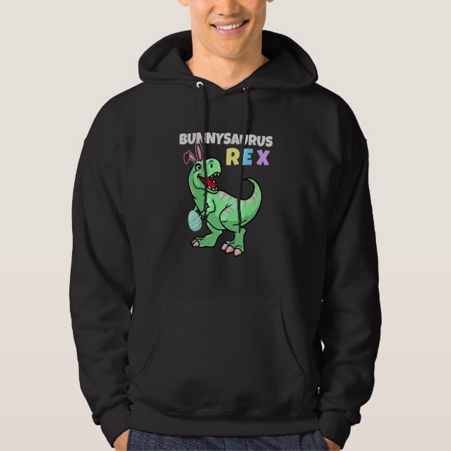 Moletom Páscoa Bunnysaurus Rex Legal x Trex Páscoa Dinossa (Frente)