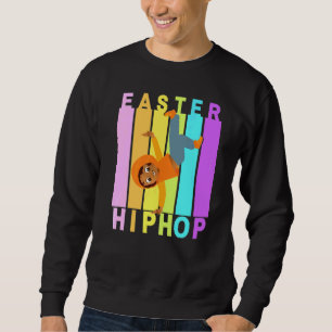 Moletom Páscoa Hip Hop Dance Love Dab Holiday Funny Kids B