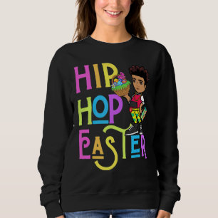 Moletom Páscoa Hip Hop Dance Love Dab Holiday Funny Kids B