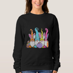 Moletom Páscoa Primavera Gnomo Caça Ao Ovo E B