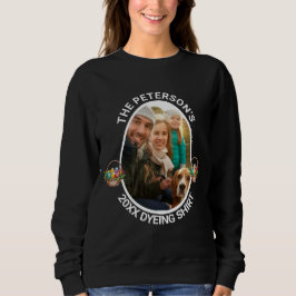 Moletom Páscoa Pun | Personalizado 2025 Foto da Família Ti
