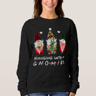 Moletom Passando O Natal Da Xadrez De Buffalo Com Meus Gno