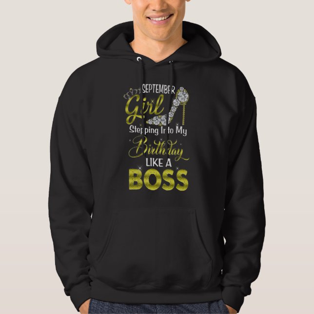 Moletom Passando Para O Meu Aniversário Como Um Chefe Gi D (Frente)