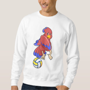 Moletom Pássaro nos Esportes de Voleibol