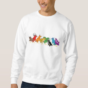 Moletom Pássaros Coloridos de uma Pena
