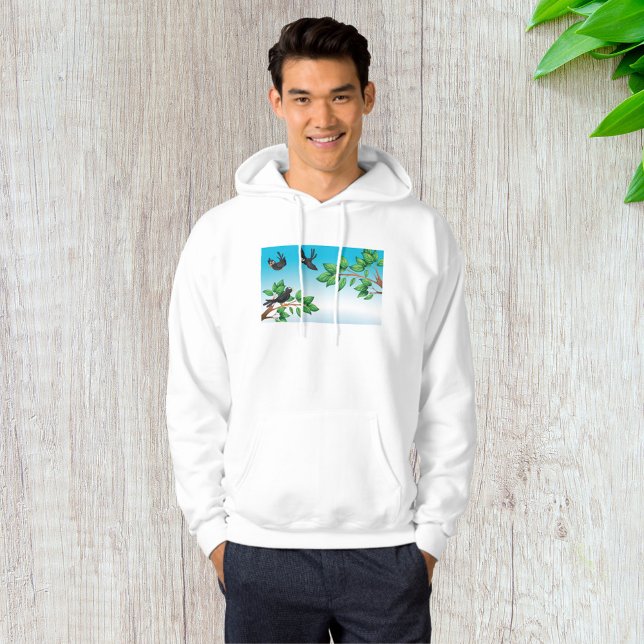 Moletom Pássaros Em Um Hoodie De Árvore (Criador carregado)
