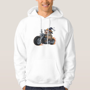Moletom Passeio de Moto Preguiça Assustadora Diversão de M
