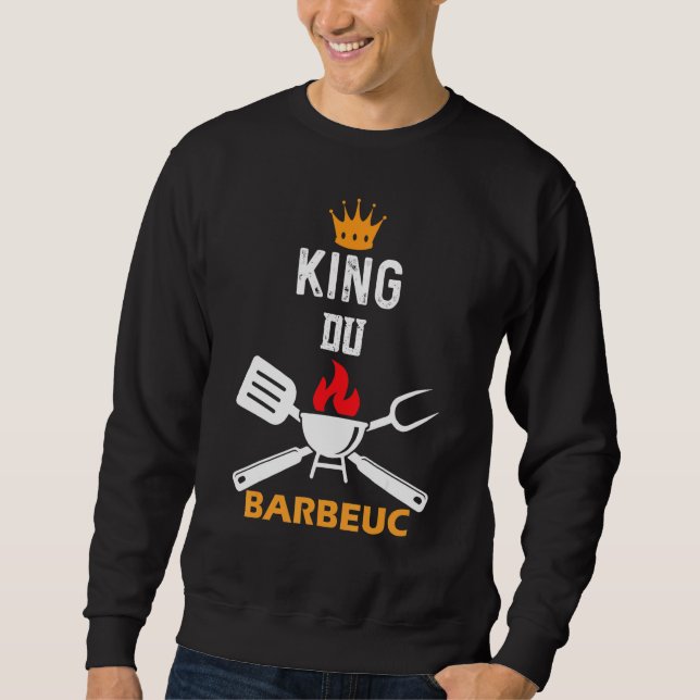 Moletom Passion Barbecue - Rei Du Barbeuc Super (Frente)