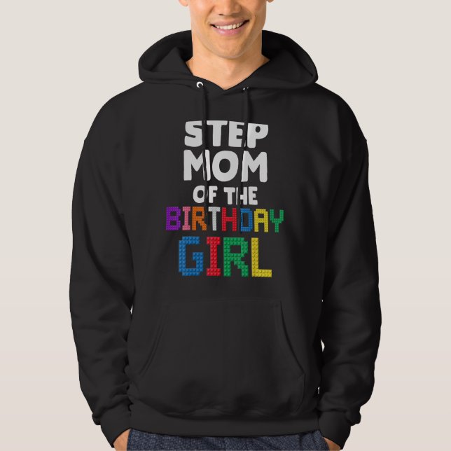 Moletom Passo Mãe da Rapariga de Aniversário, Mestre Const (Frente)