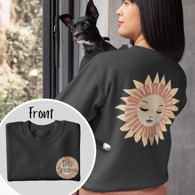 Moletom Pastel Celestial Boho Dormindo (Criador carregado)