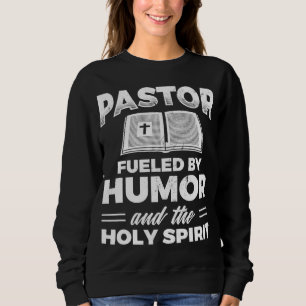 Moletom Pastor Alimentado Por Humor Espírito Santo Jesus C