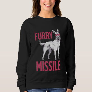 Moletom Pastor belga FURRY MISSLE Malinois Proprietário de