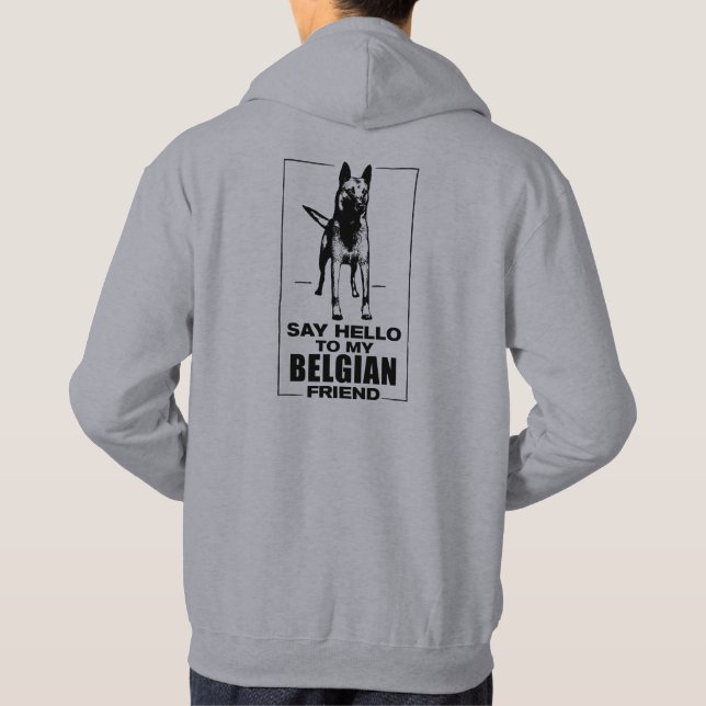 Moletom Pastor belga - Malinois (Verso)