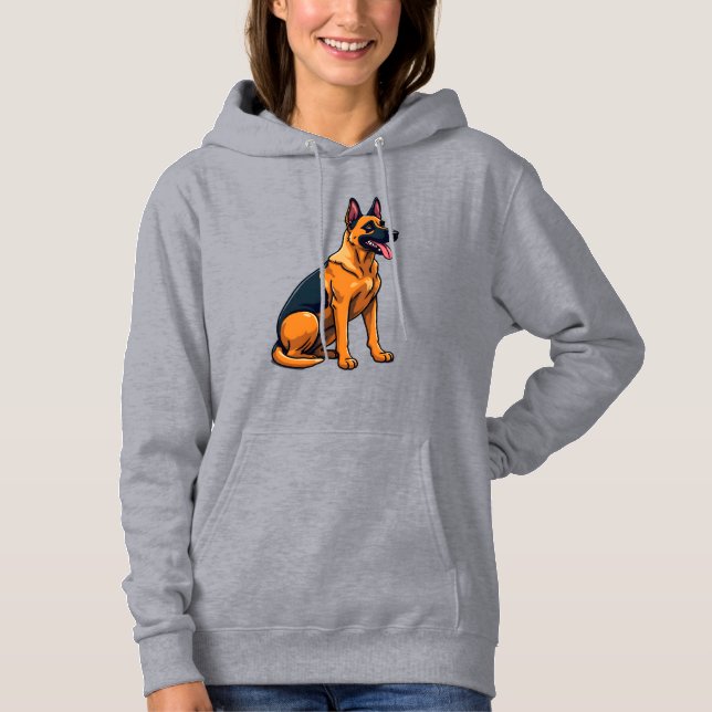 Moletom Pastor Belga Malinois (1) (Frente)