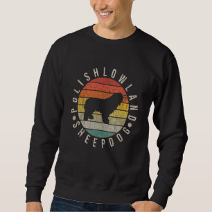 Moletom Pata de Sheepdog Polishlowland Vintage Pai Mãe W