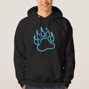 MOLETOM PATA DE URSO AZUL NEON BRILHANTE !!