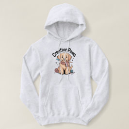 Moletom Patas Criativas Pintura de Cachorro Retriever Dour