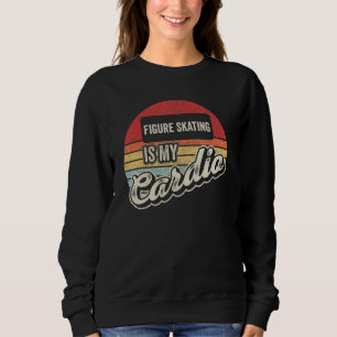 Moletom Patinação Artística É Meu Cardio Retro Patins Artí