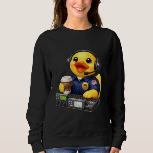 Moletom Pato de Borracha Despachante de Emergência 911
