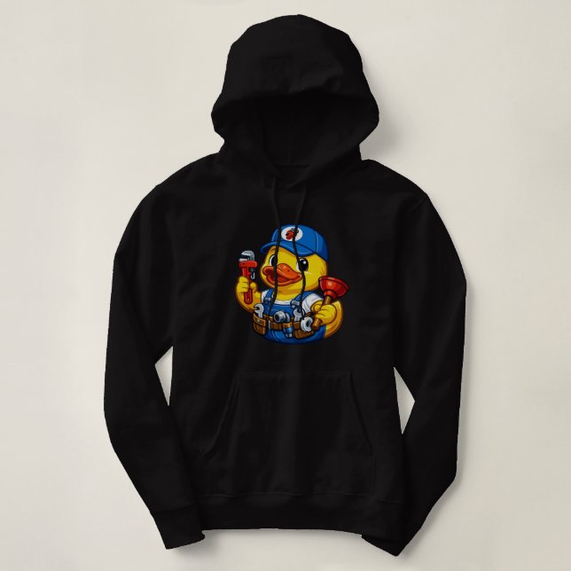 Moletom Pato de Borracha Encanador (Frente do Design)