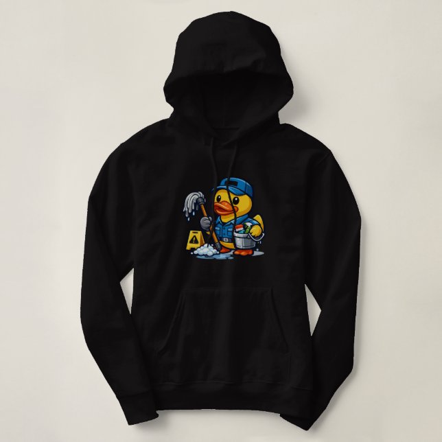 Moletom Pato de Borracha Zelador (Frente do Design)