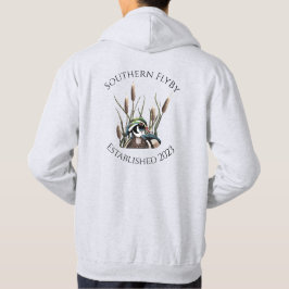 Moletom Pato de Madeira do Southern FlyBy com Cattails