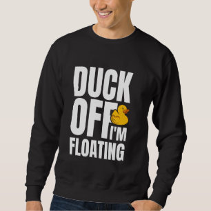 Moletom Pato Do Pato De Borracha Flutuante