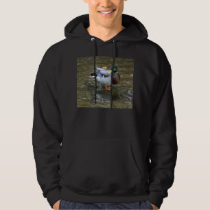 Moletom Pato do pato selvagem/camisola encapuçado algodã