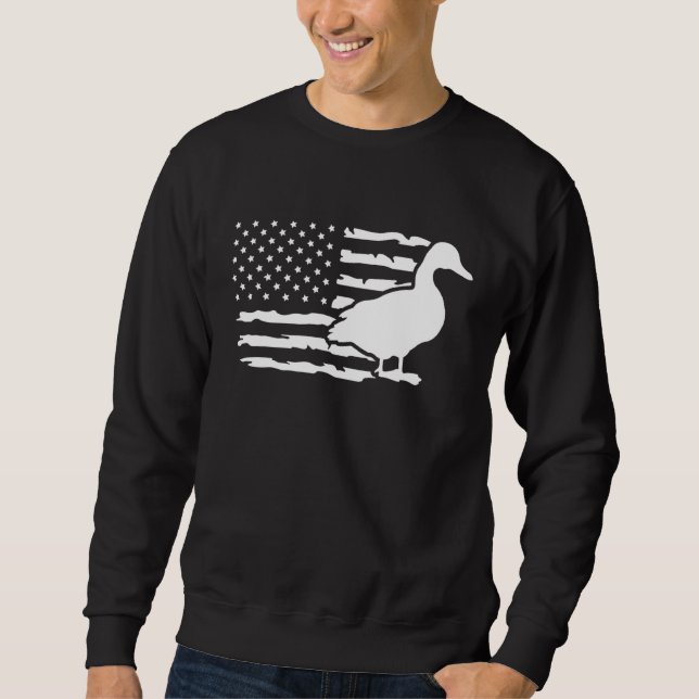 Moletom Pato Orgulhoso Americano (Frente)