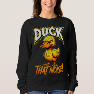 Moletom Pato Sarcástico Pato Esse Barulho Meme Engraçado