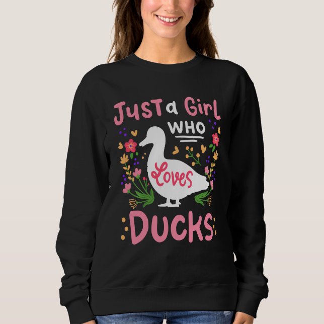 Moletom Patos Duck Lover (Frente)