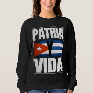 Moletom Pátria Cuba E Vida Movimento Liberdade Bandeira Cu