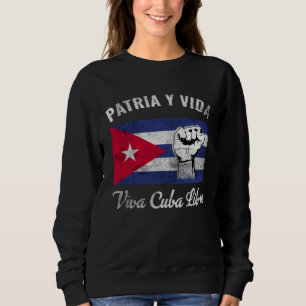 Moletom Pátria E Vida Cuba Livre Viva Bandeira Cubana Cu